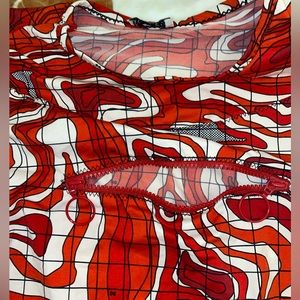 rosa cha limited edition vintage red top